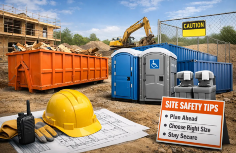 7 Jobsite Service Planning Tips Tampa Contractors Should Know Before Ordering Dumpsters, Restrooms, or Fencing