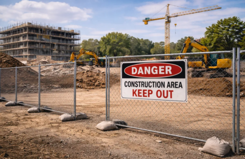 Temporary Construction Fencing: Why Every Job Site Needs Proper Perimeter Protection
