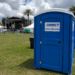 Porta potty unit at event